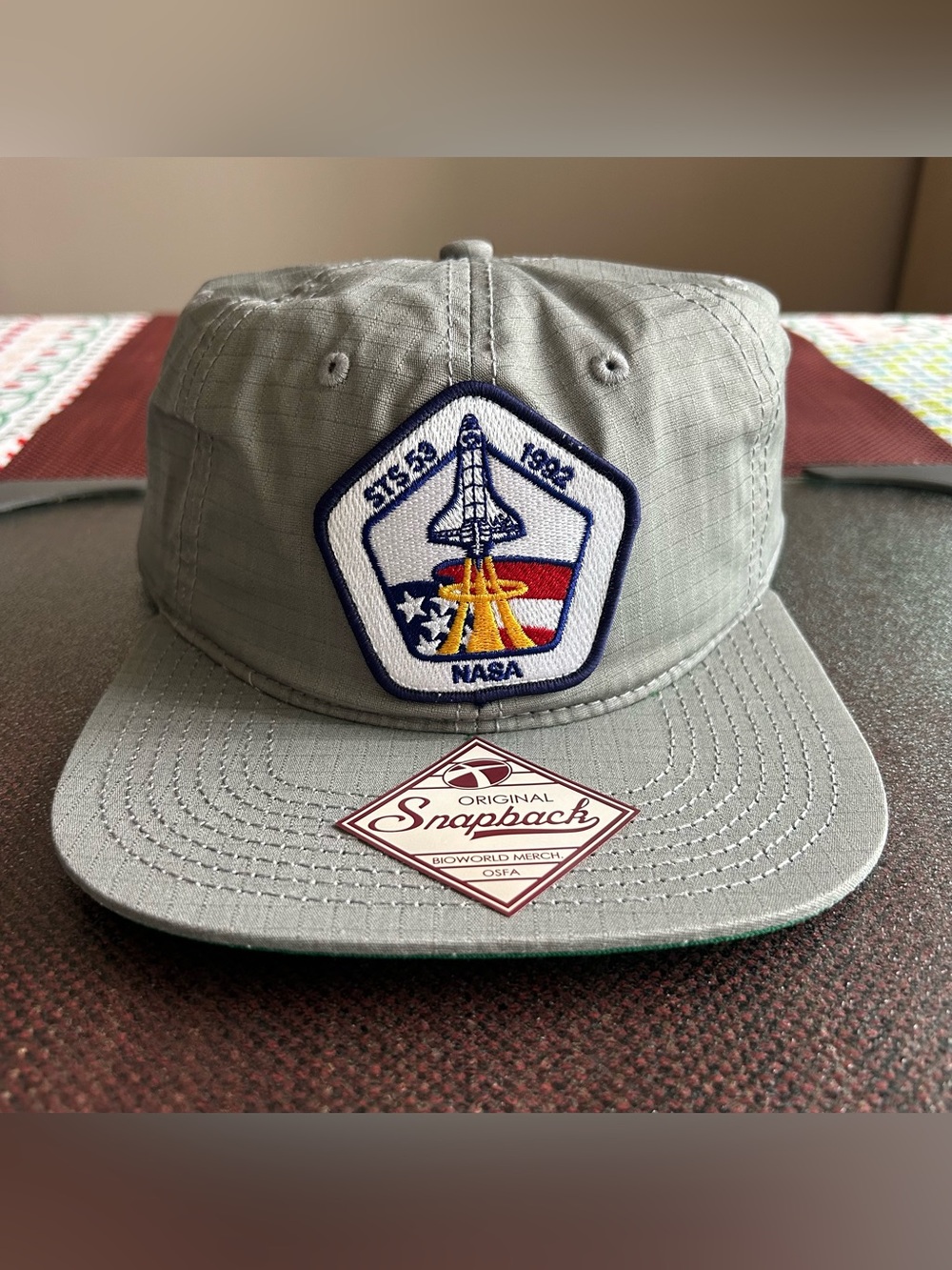 NASA Snapback Cap